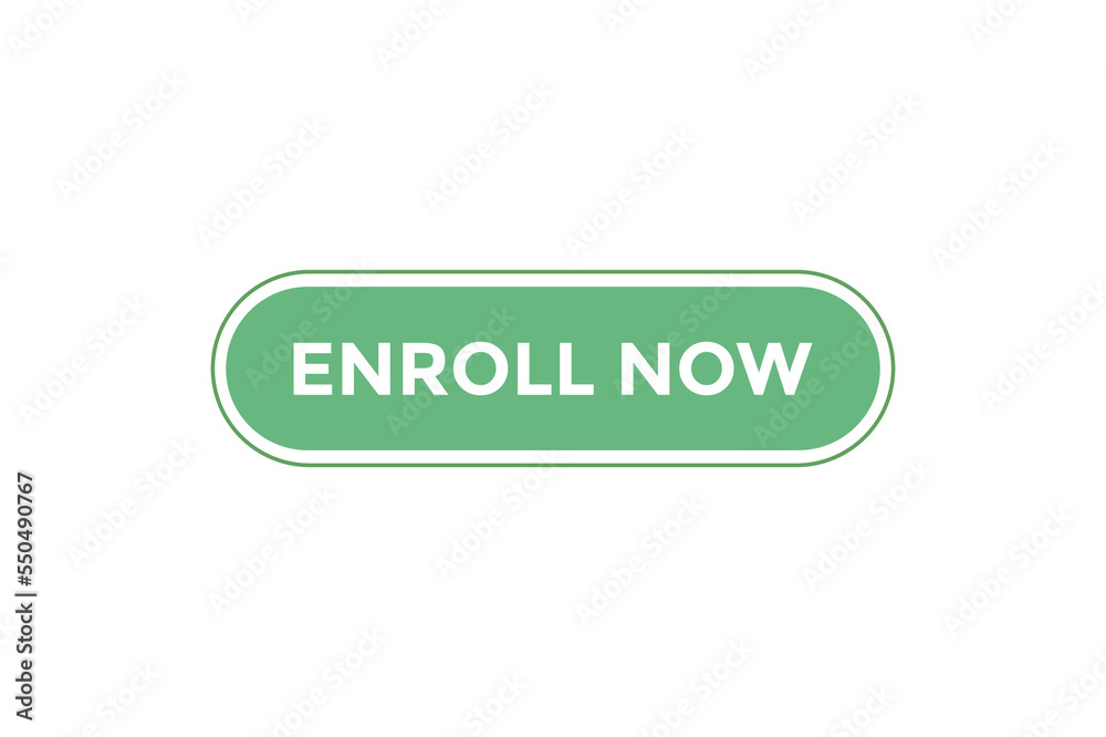 Enroll now button. web banner template Vector Illustration
Enroll now button. web banner template Vector Illustration