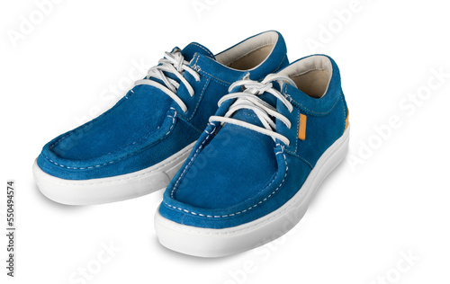 Pair of Blue Shoes