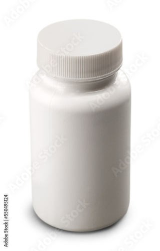 White Pill Bottle