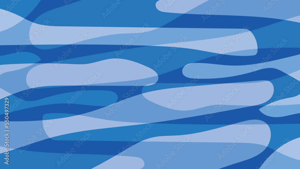 Fototapeta premium futuristic geometric abstract liquid shape blue background