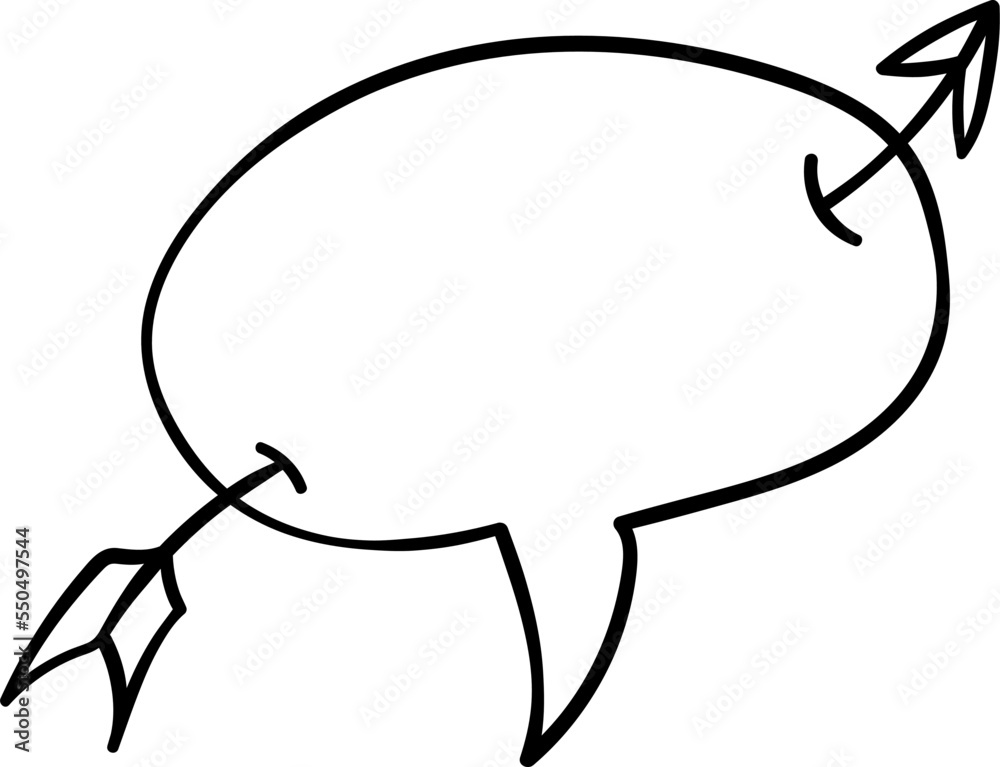 Hand Drawn Arrow Doodle Vector Illustration Hand Drawn Arrow Doodle Vector Illustration