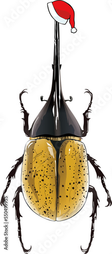 xmas Insect Hercules beetle ヘラクレスオオカブト