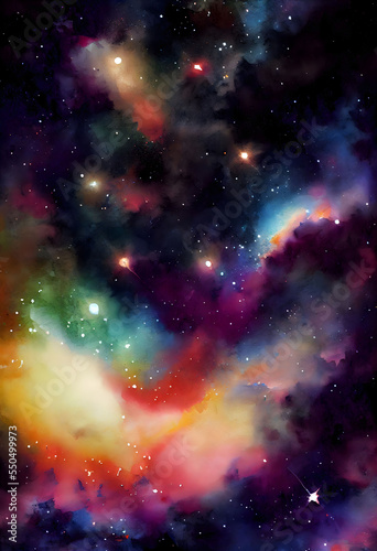 Space Watercolor Background  Space wallpaper