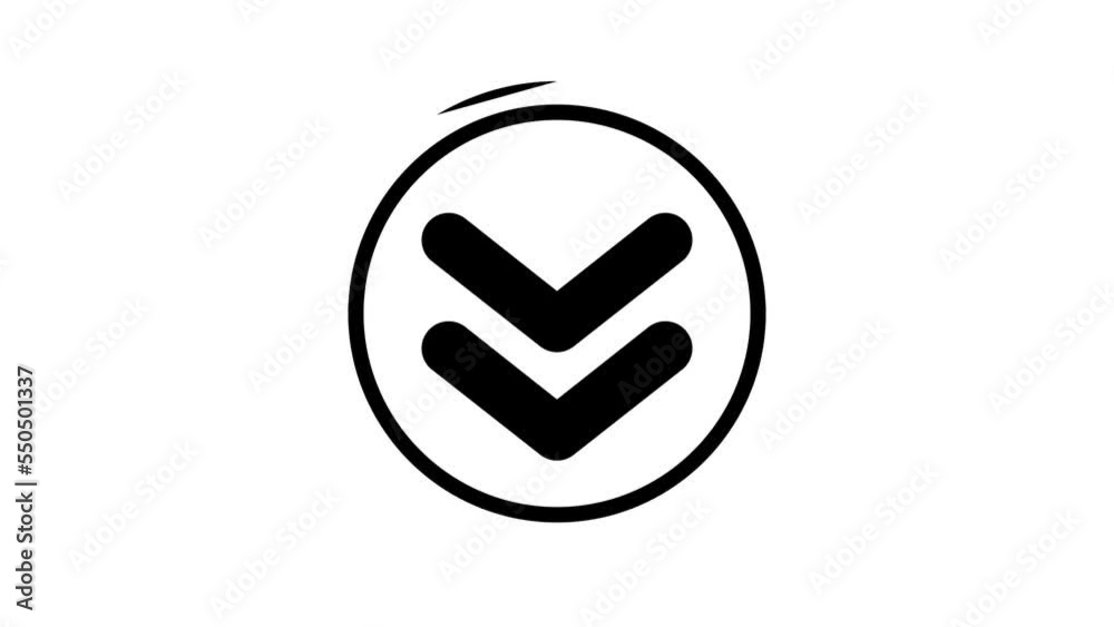 button scroll glyph icon animation button scroll glyph icon animation
