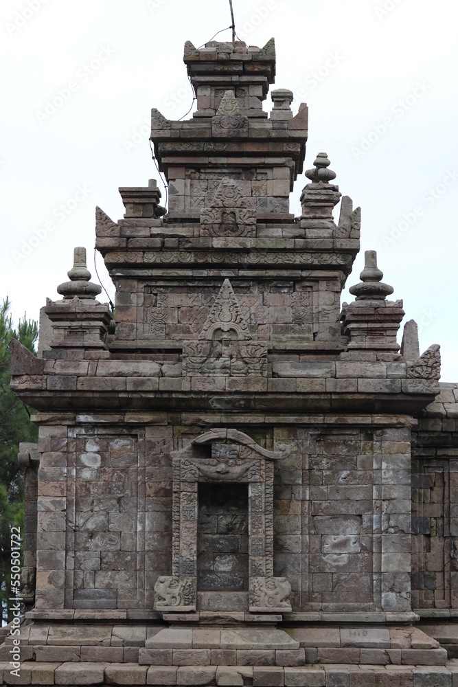 Gedong Songo temple photos taken from several different angles. Ancient and vintage building photos. 