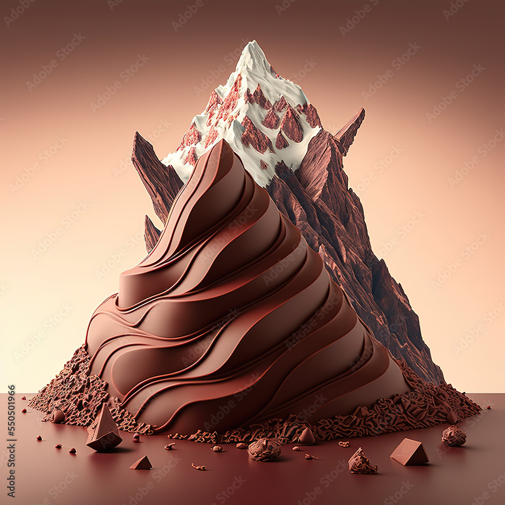 Mountain of outlet chocolate