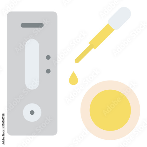 pregnant test medical pee icon
