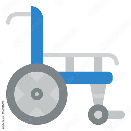 wheelchair invalid help medical icon