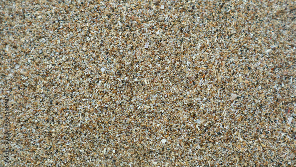 Detailed surface texture of sand for background Detailed surface texture of sand for background