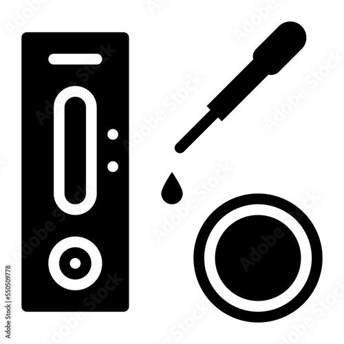 pregnant test medical pee icon