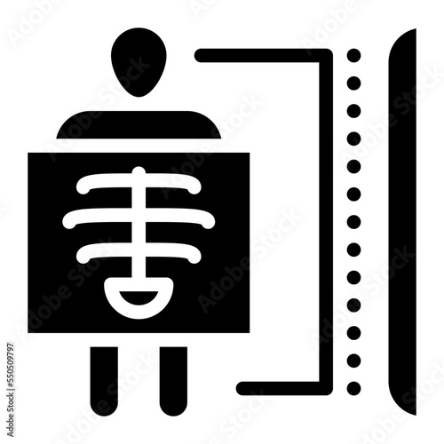 rentgen xray radiology medical icon