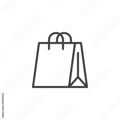 Food packaging line icon