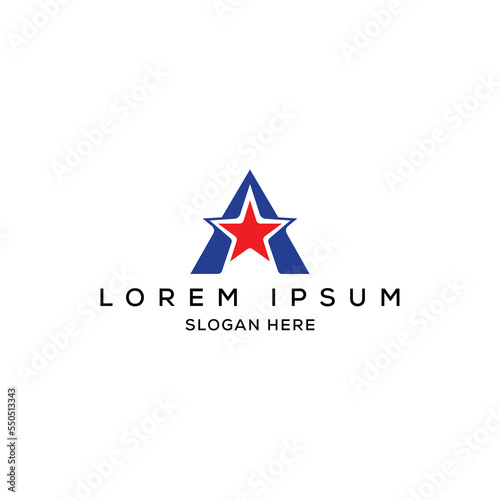 Free Download modern star logo design template - GFXLoad
