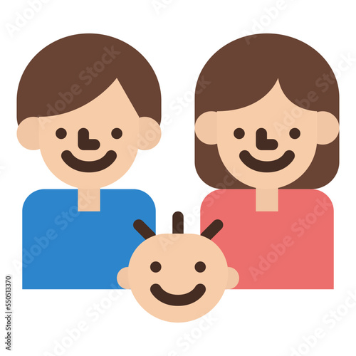 family room kid people icon