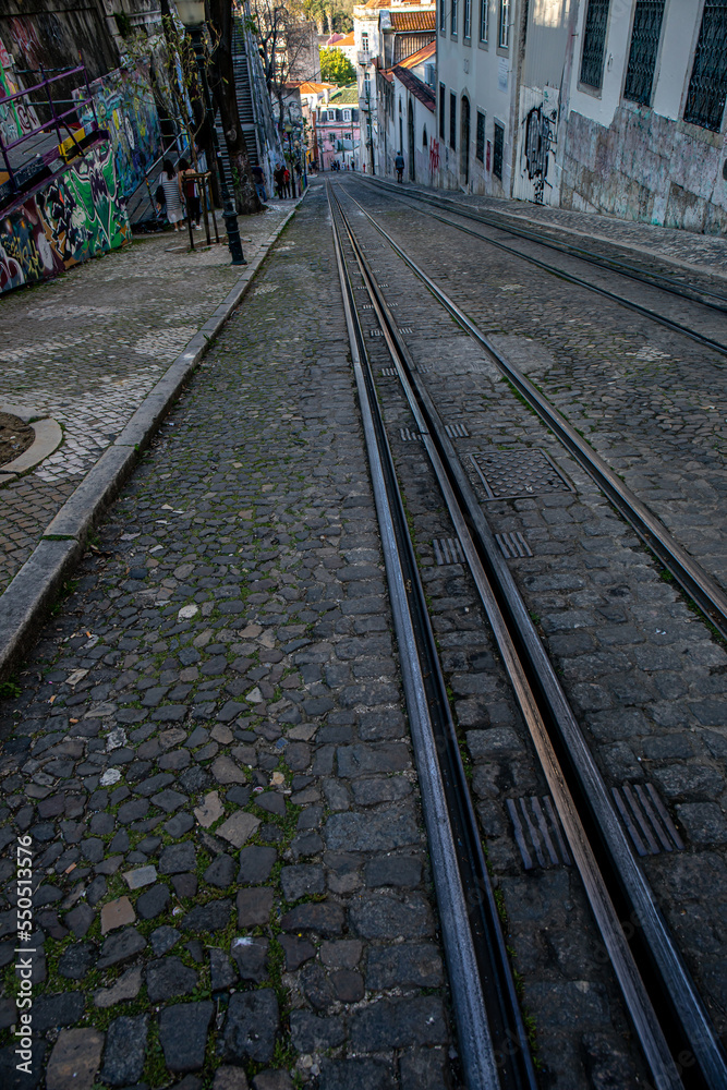 Lisbon city in autumn, Portugal	