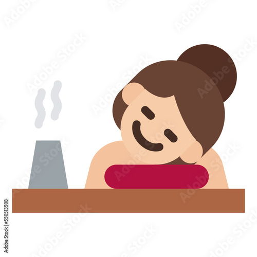 spa massages sauna icon