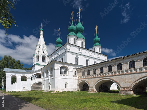 Obraz na płótnie Veliky Ustyug, Russia. Archangel Michael Cathedral of former Archangel Michael Monastery. The cathedral was built in 1653-1656. w salonie