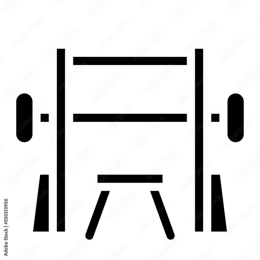 fitness workout room gym icon Stock Vector Adobe Stock