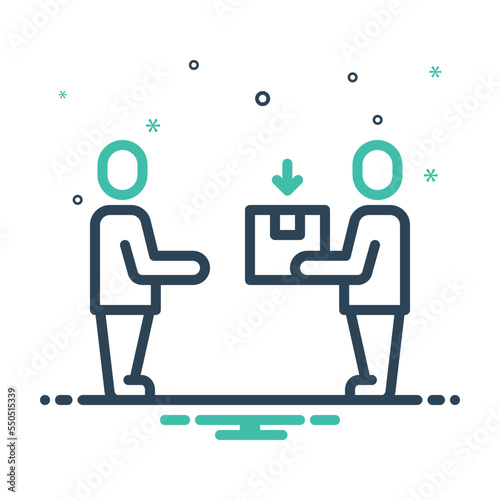 Mix icon for recipient