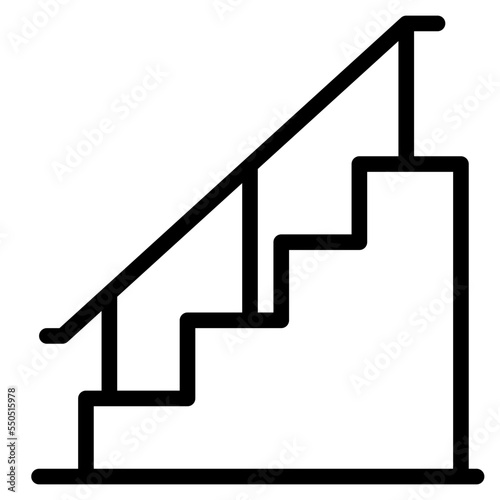 stairs stairway hotel house icon