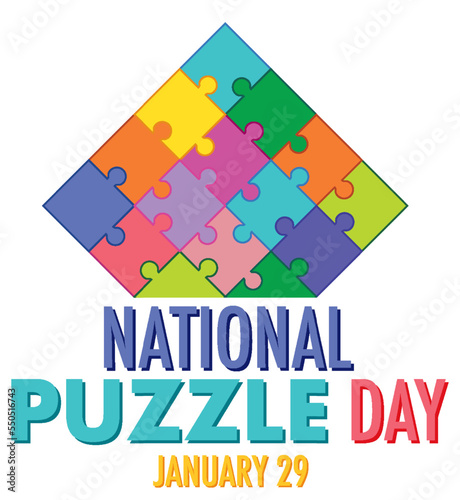 National Puzzle Day Banner