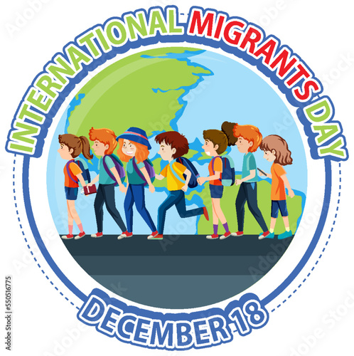 International Migrants Day Banner Design