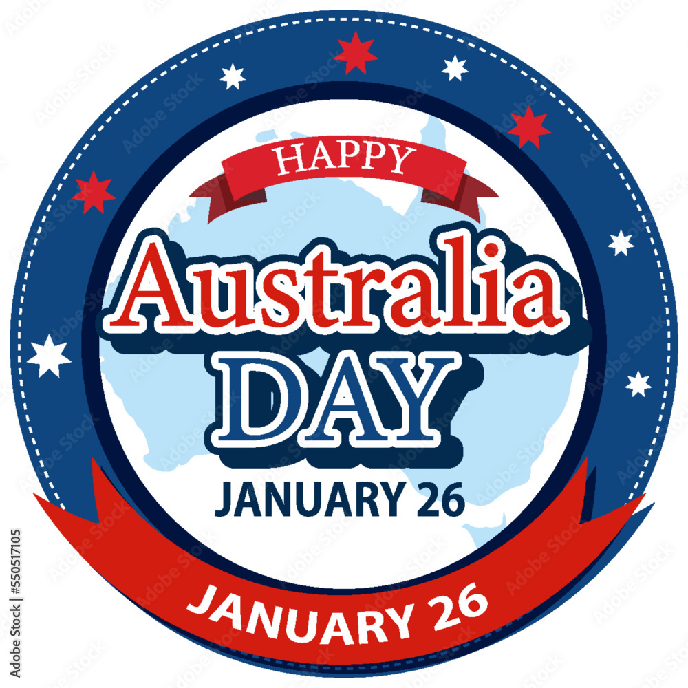 Happy Australia Day Banner