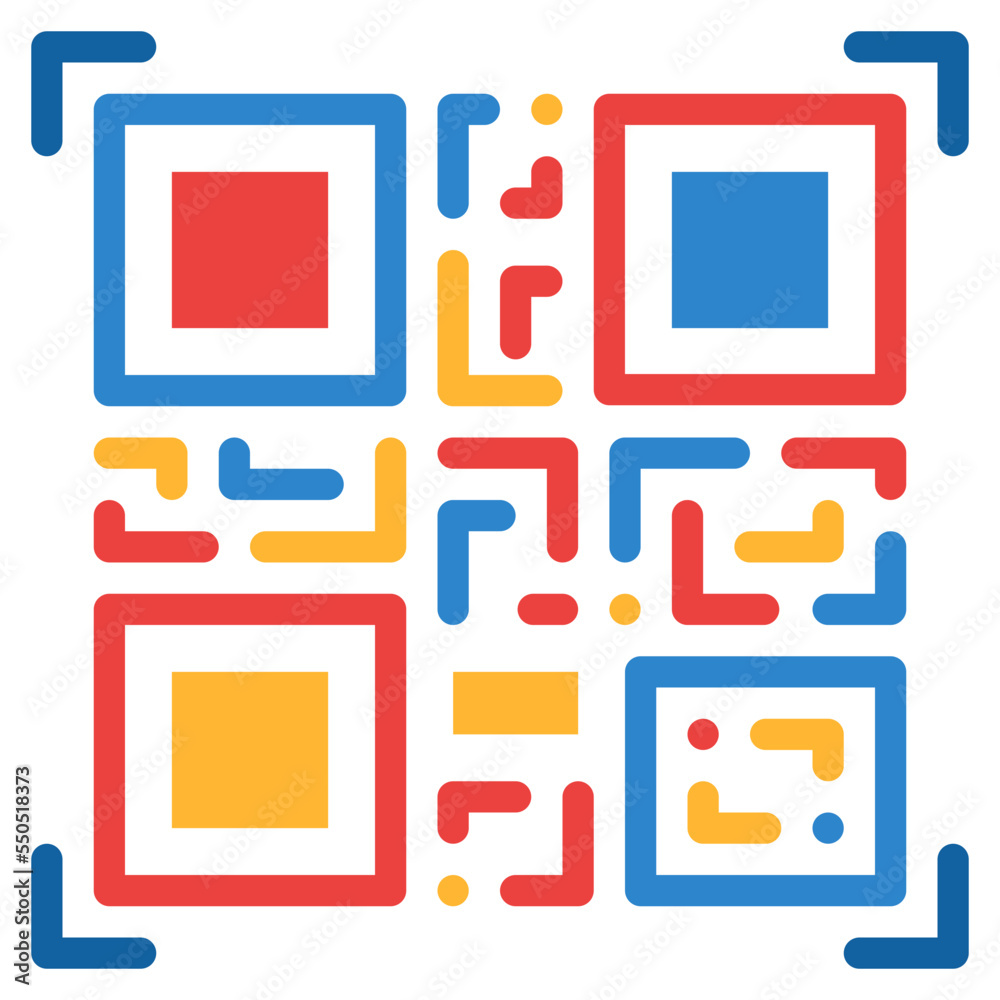 qr code scan code ecommerce icon qr code scan code ecommerce icon