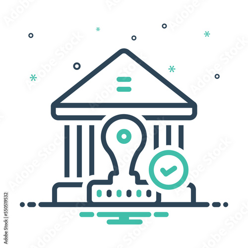 Mix icon for authority