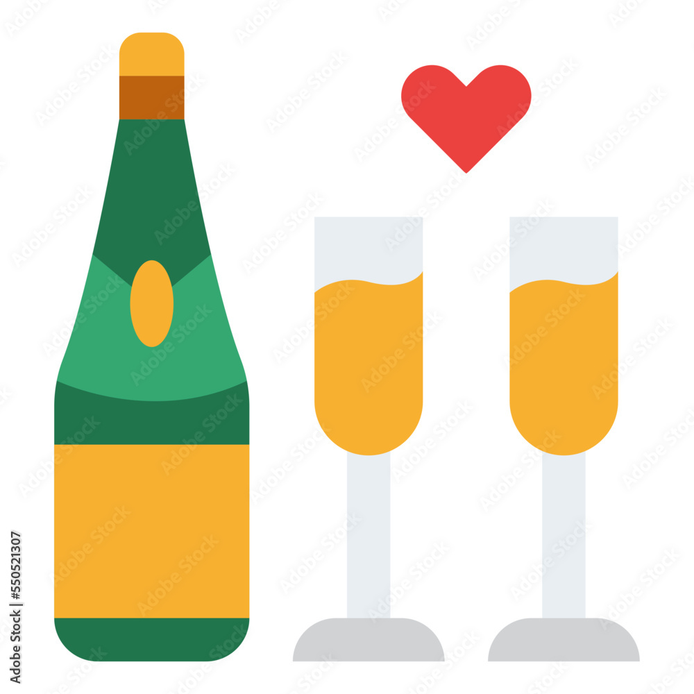 champagne alcohol drinks cheer wedding icon champagne alcohol drinks cheer wedding icon