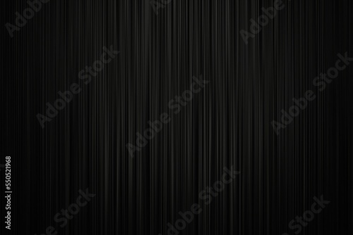 Dark striated surface. Abstract background, surface with vertical scratches, grooves of different depth and width, 3D illustration. photo