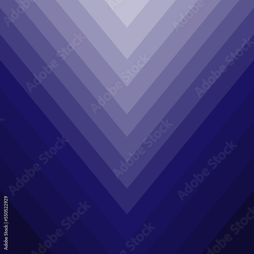 Abstract deep blue color triangle shape pattern background