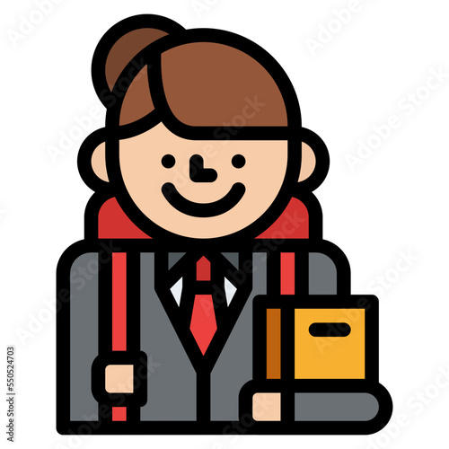 student occupation job profession icon