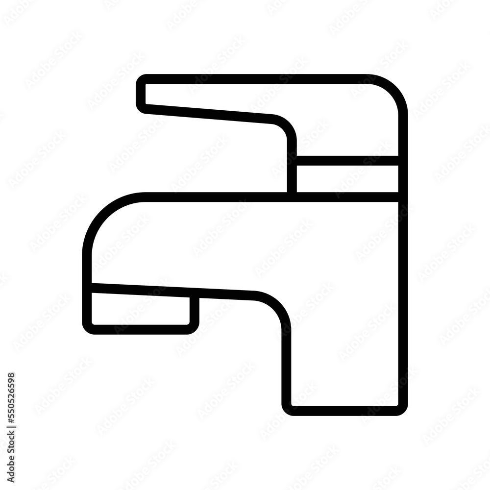 water tap icon vector design template in white background water tap icon vector design template in white background