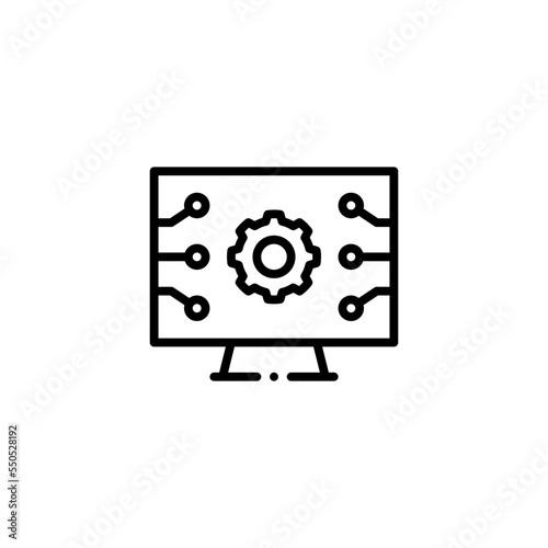 Wallpaper Mural technology icon Torontodigital.ca