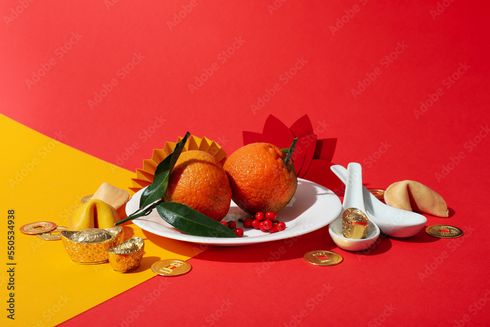 Concept of Chinese new year, concept of happy new year Concept of Chinese new year, concept of happy new year