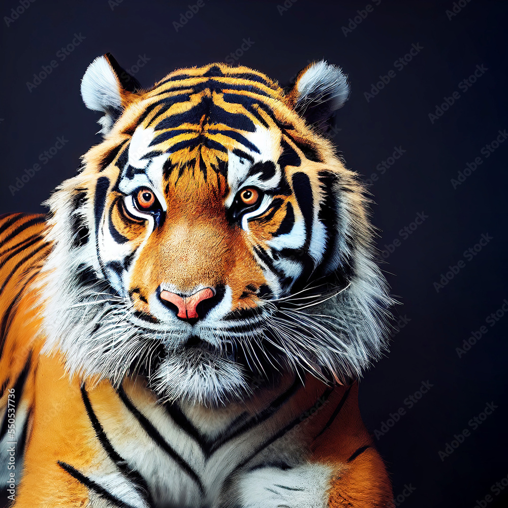 Fototapeta premium Portrait of tiger
