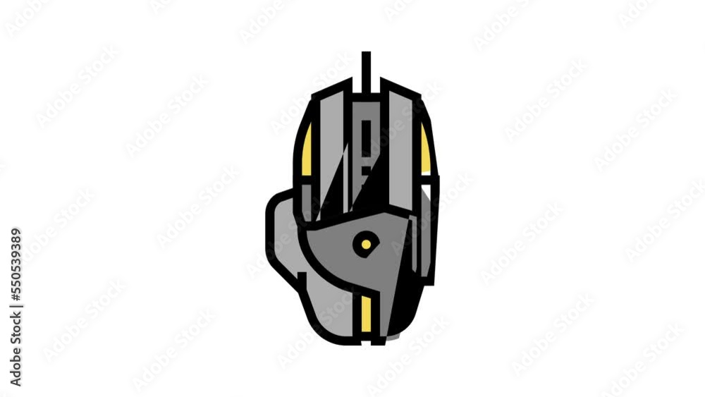 gaming mouse color icon animation gaming mouse color icon animation