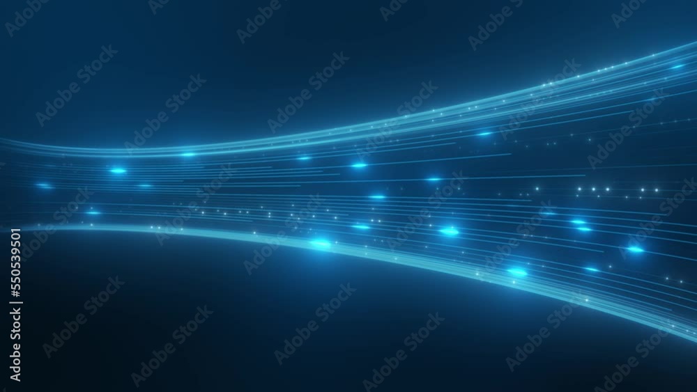Neon digital line flow seamless loop animation background Neon digital line flow seamless loop animation background