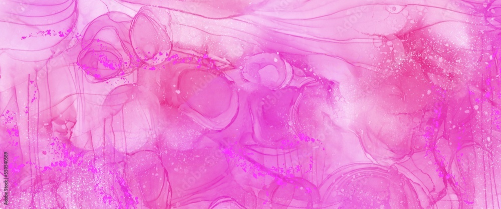 Rose background using pink alcohol ink. Rose background using pink alcohol ink.