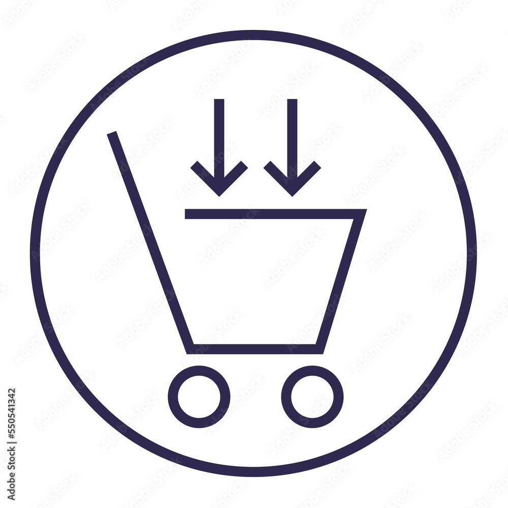 purchase order, commerce, line simple icon purchase order, commerce, line simple icon