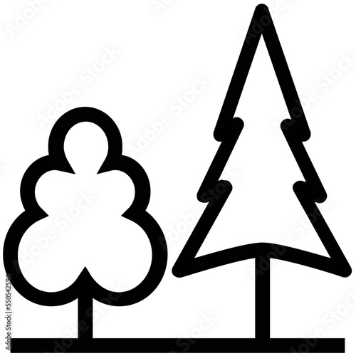 Garden Trees 