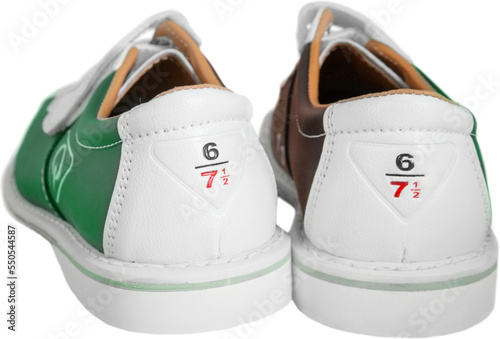 Bowling Shoes Back View - Isolated