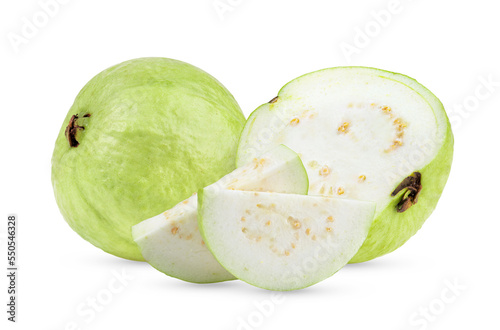 Guava fruit isolated on transparent png