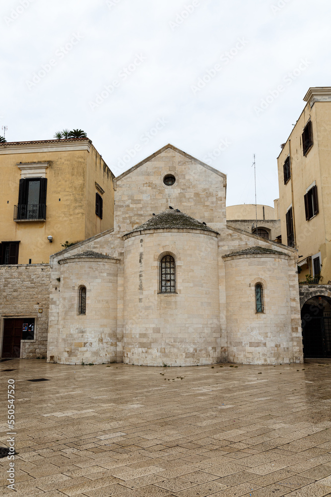 Small church in the old city of Bari