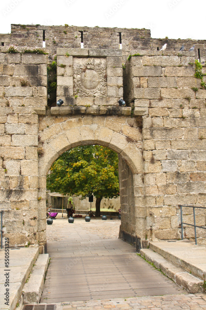 The old fortification in Concarneau