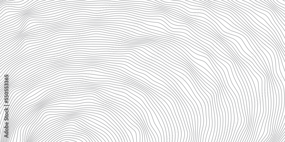 background with abstract gray colored vector wave lines pattern - design element