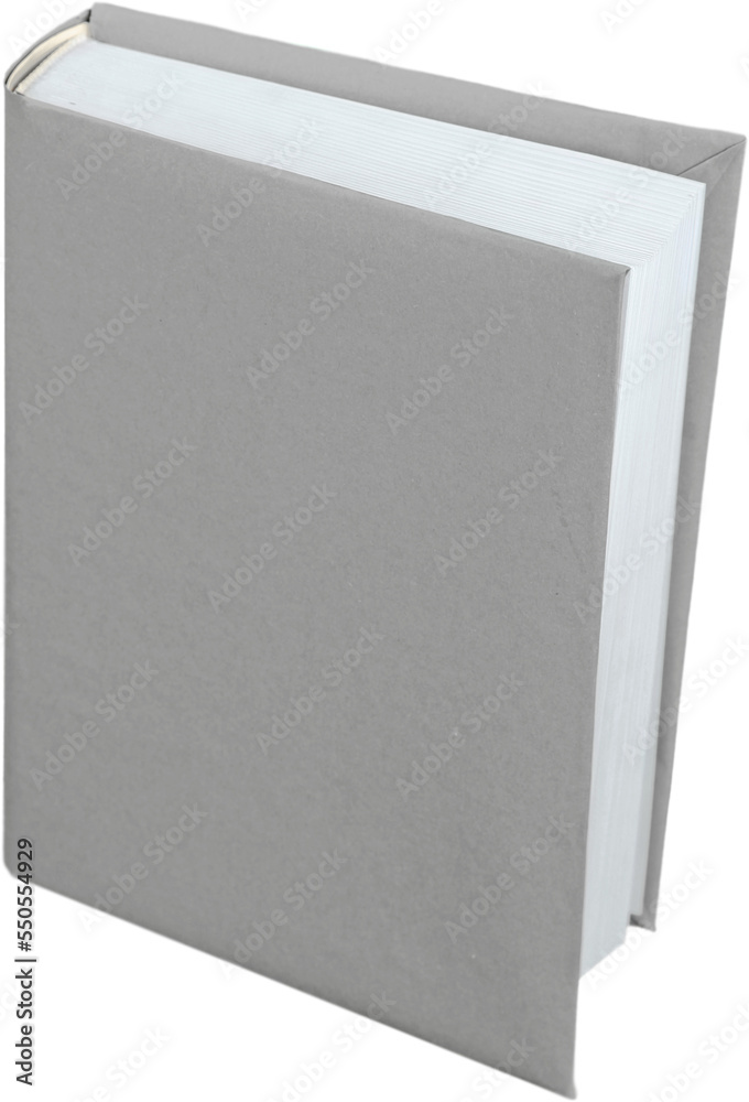 Naklejka premium Grey Book - Isolated