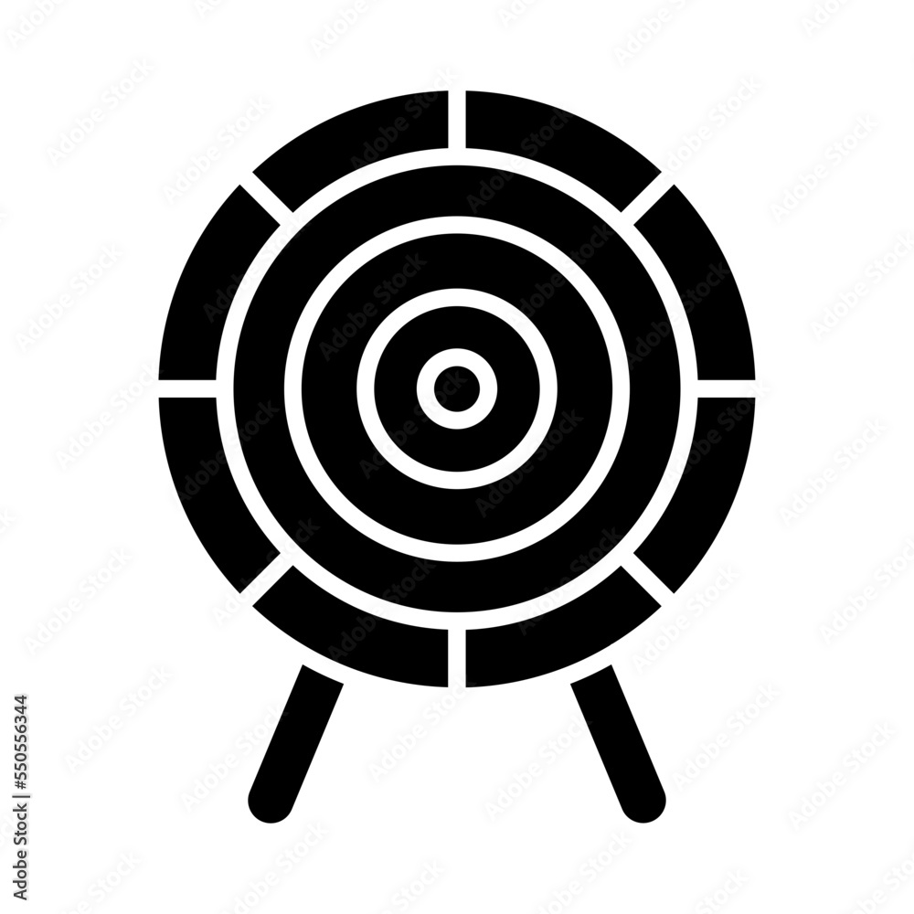Dart Board Icon Dart Board Icon