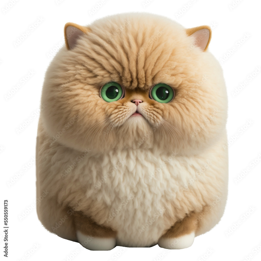 Fototapeta premium Golden British cat